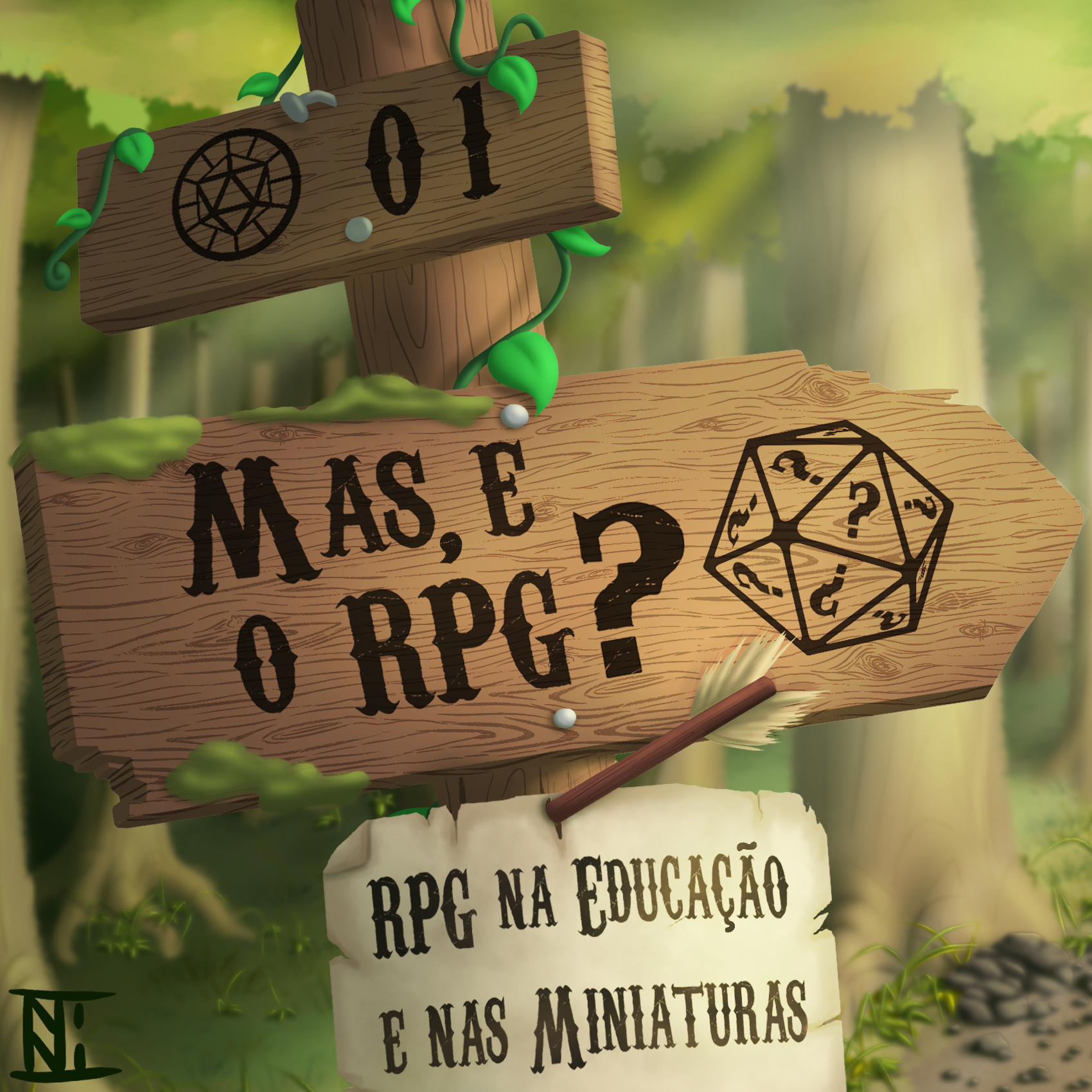 Baner primeiro EP Mas, e o RPG?