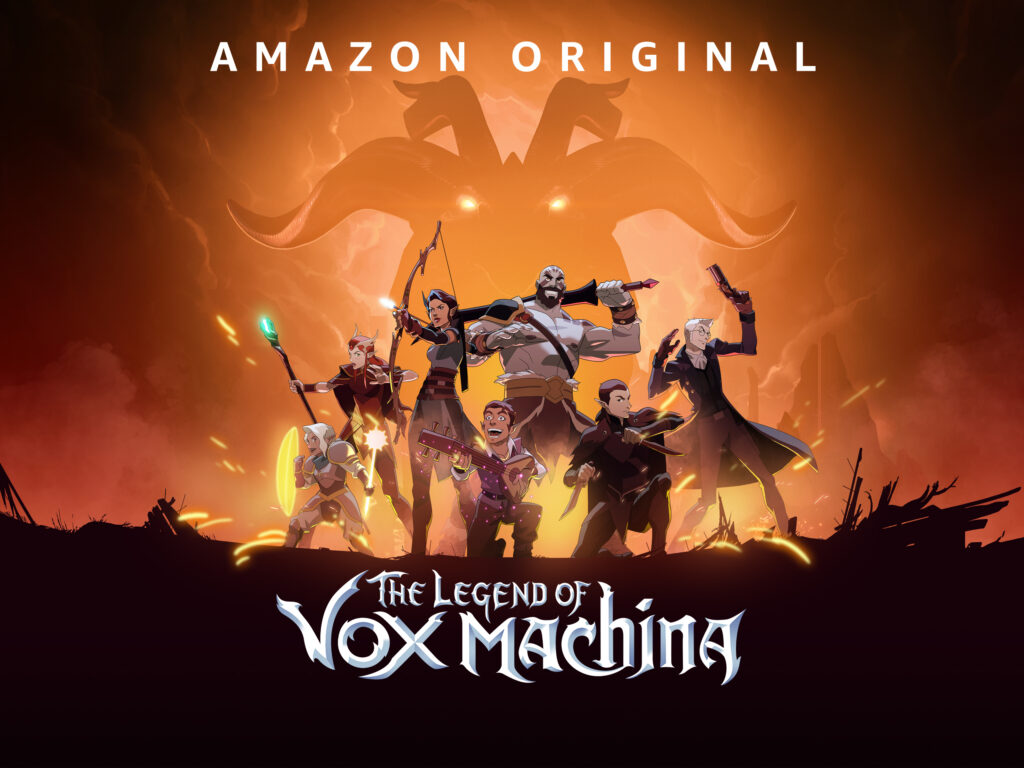 Poster Oficial da segunda temporada de Vox Machina